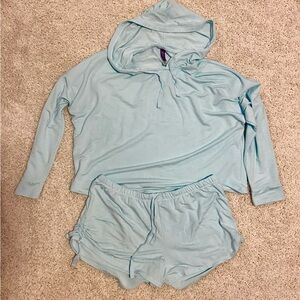 Adore Me Light Blue Pajama Set